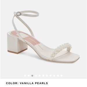Dolce Vita Pearl Heels, Size 8